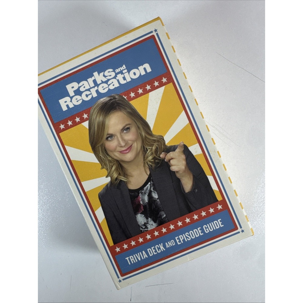 Parks and Recreation Trivia‎ Deck & Episode Guide Book Peacock NBC
